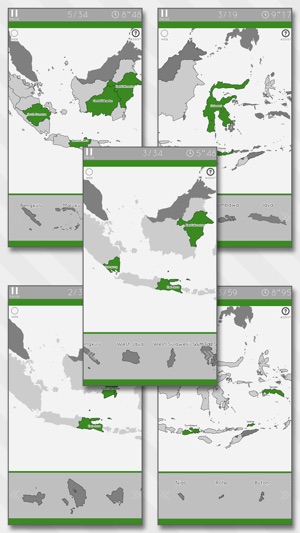 Enjoy Learning Indonesia Map Puzzle(圖2)-速報App