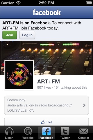 ARTxFM screenshot 2
