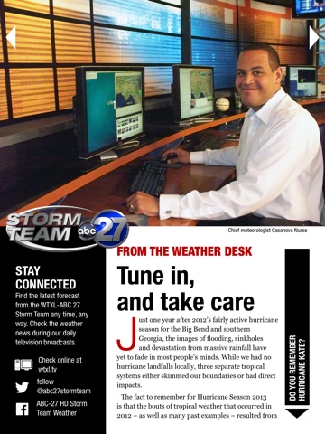 WTXL Severe Weather Guide 2013 screenshot 3