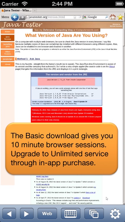 Cloud Browse - Web Browser for Flash & Java