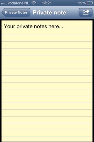 Private Notes - Secure and Privacy Notes screenshot 2