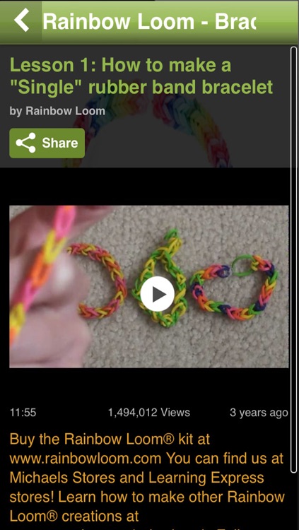 Rainbow Loom: Bracelets Edition (Video Tutorials, Designs & Lessons)