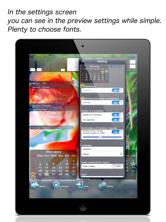 ScheCalen for iPad screenshot-3