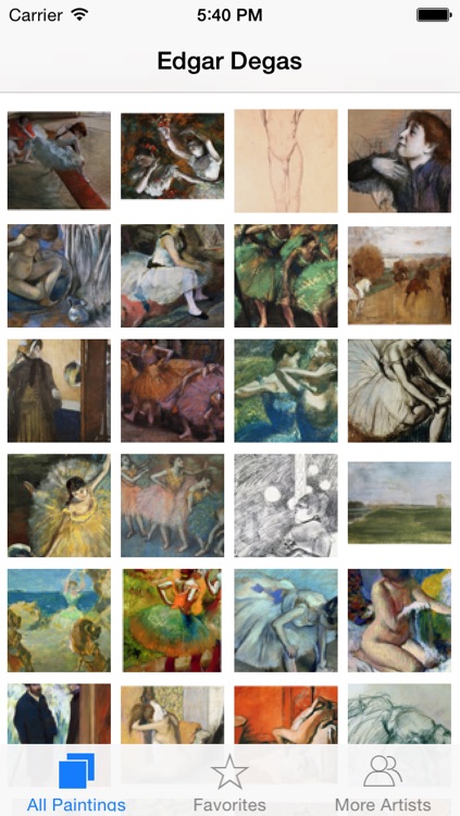 Degas 399 works HD 400M