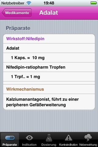 Notfall-Medikamente screenshot 4