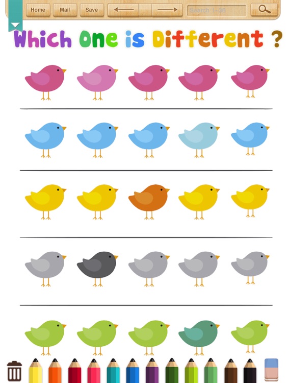 Kids Math-Sort&Classify Worksheets(Kindergarten) screenshot-4