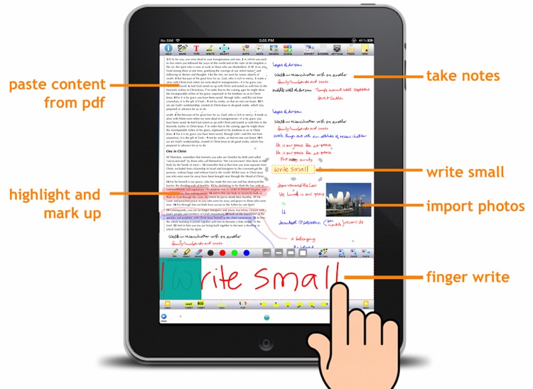 epiNote HD note taker screenshot-4