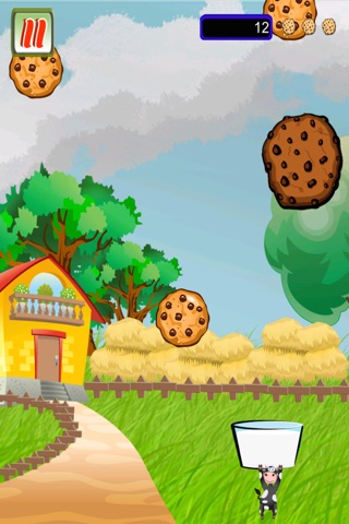 Milk and Cookie Catch - bake sweet chocolate chip dairy cow pro screenshot 4
