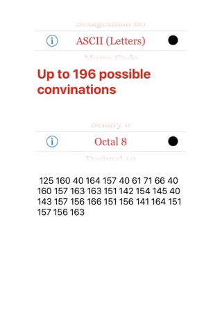 Translatapp  –  Binary, Hex, Octal, Ascii and Morse converter screenshot 4