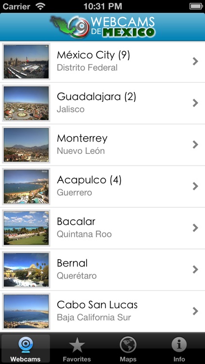 Webcams de México