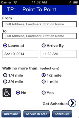 MTA TripPlanner screenshot 2