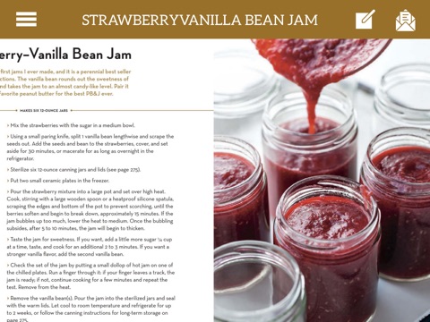 Cake and Jams Cookbook for iPad screenshot 2