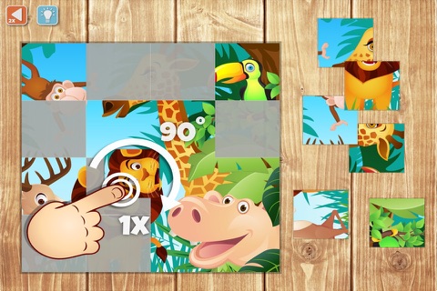 Animal Adventures - Colorful Learning Jigsaw Puzzles for Kids and Toddlers screenshot 2