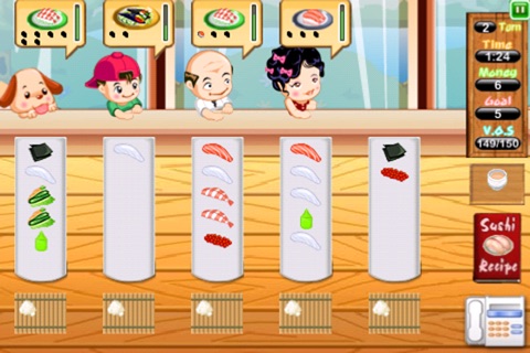 A Sushi Dash Lite screenshot 2