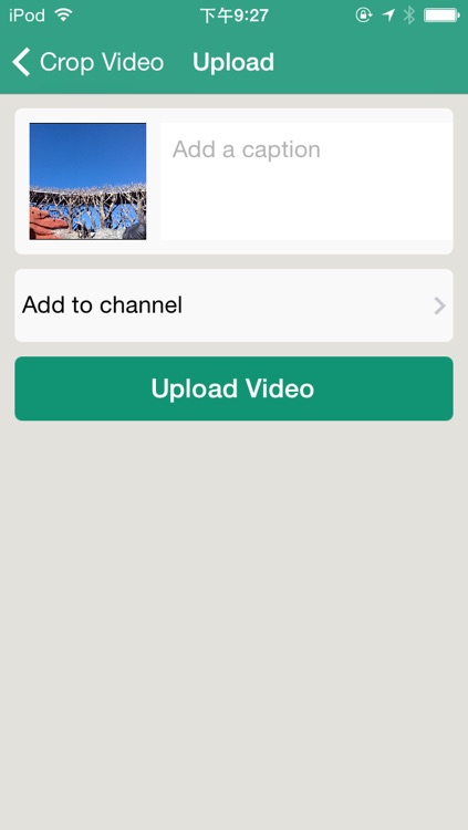 Custom Video Uploader for Vine - Upload custom videos to Vine from your camera roll