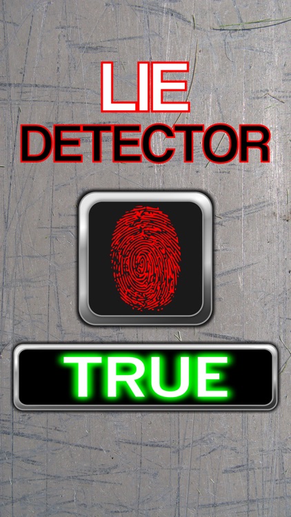 Lie Detector Scanner - Fingerprint Truth or Lying Touch ...