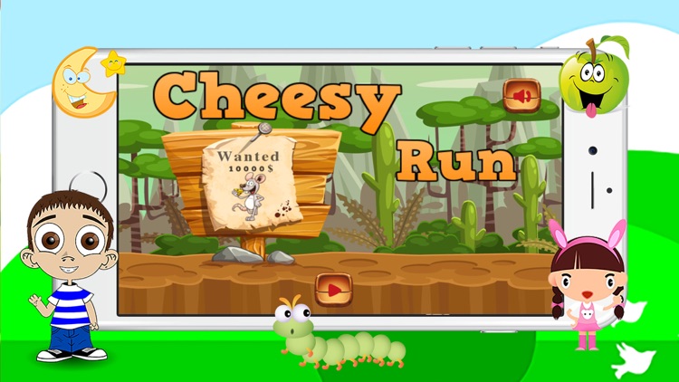 Cheesy Run - rat adventure free games for kids