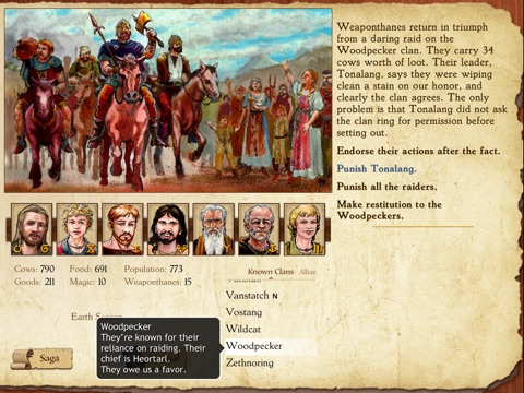 King of Dragon Pass на iPad