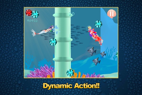 Underwater Mermaid Campus World - Free Fantasy Ocean Love Paradise Frolic & Treasure iPhone/iPad Edition Game screenshot 3