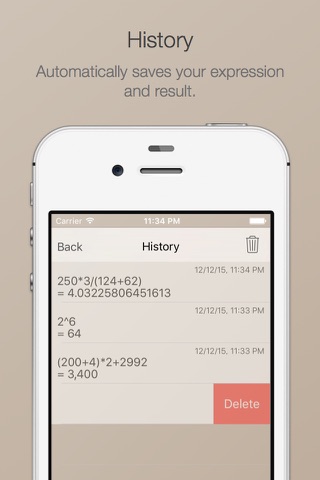 Calcr - Calculator with Watch App screenshot 2