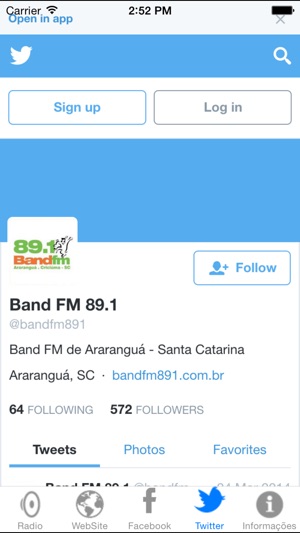 Band FM Criciúma 89,1 MHz(圖2)-速報App