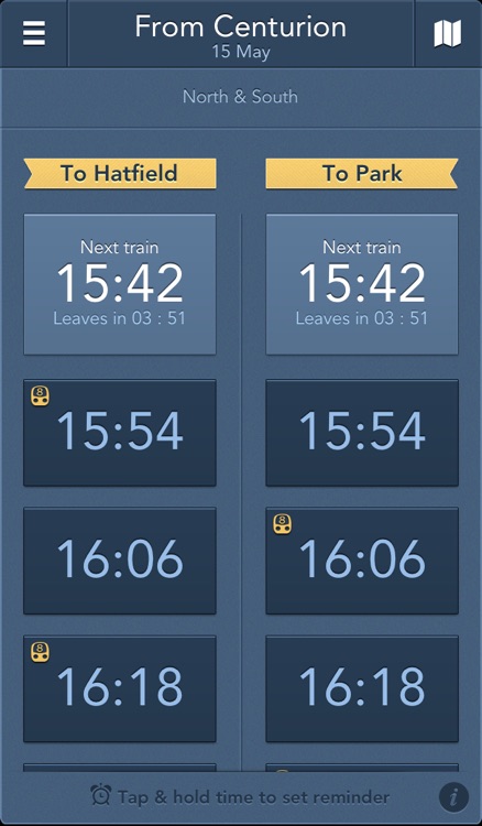 Gautimes for Gautrain