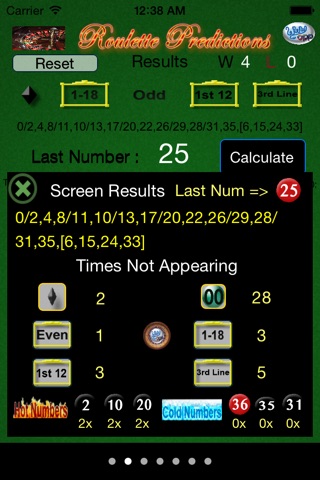 Roulette Predictions Free screenshot 4