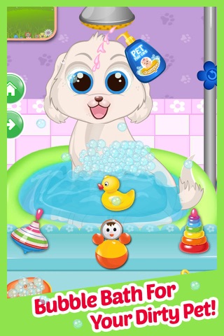 Kitty & Puppy Care - Cat Spa & Dog Dress up Fun in Real Pet Vet Doctor Game screenshot 3