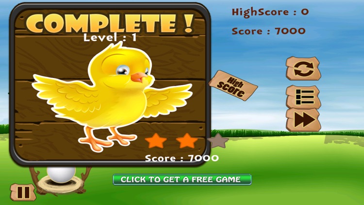 Bird Egg Drop Line Swipe Craft Puzzle Free screenshot-4