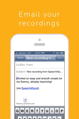 Speech4Good - Stuttering & Speech Therapy with DAF screenshot 4
