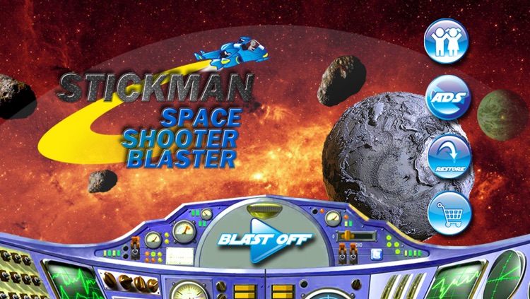 Stickman Space Shooter Blaster