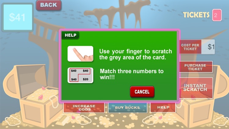 Lucky Lotto Heaven: FREE Lottery Scratch Off Game screenshot-3