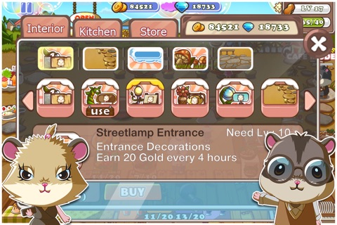 Hamster Cafe screenshot 4