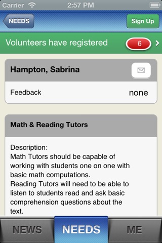 Huntsville City Schools Virtual Volunteer Center screenshot 4