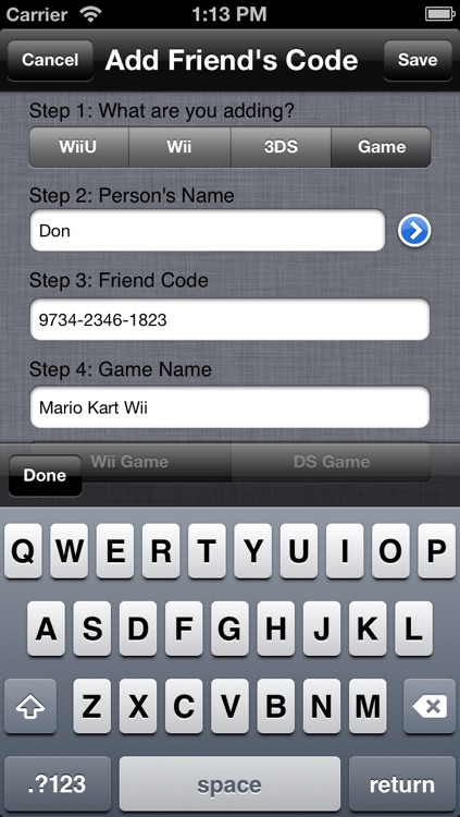 Friend Code & NNID Organizer screenshot-3