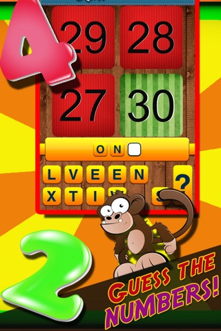 Ace Monkey Mayhem Puzzles - Math Numbers Crossword Games screenshot 2