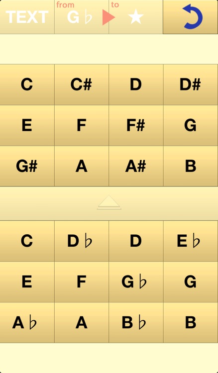 Trans Chord - music guitar chord transposition / chord editor
