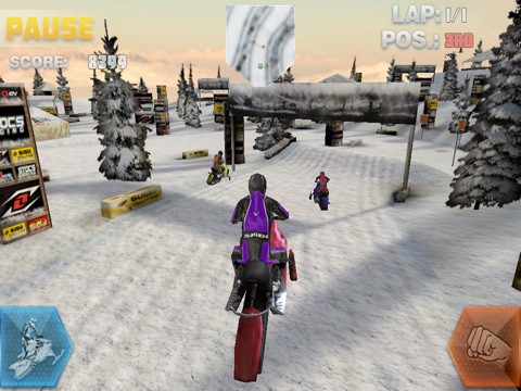 Игра Snow Bike Racing