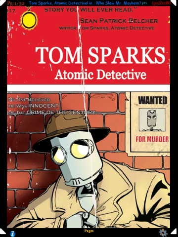 Tom Sparks Comics screenshot 2