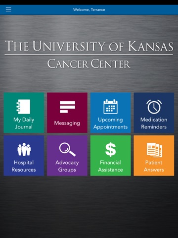 Univ. of Kansas Cancer Center for Tablet screenshot 3