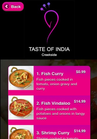 Taste Of India screenshot 3