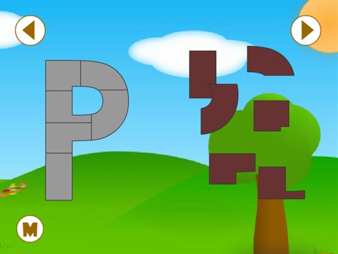 Preschool ABC Puzzles for iPad screenshot 3