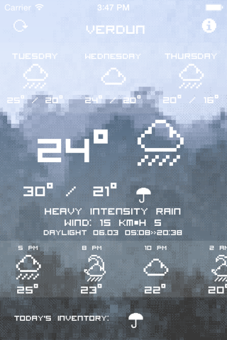Pixel Weather - My Forecast report and conditions for local weathercast screenshot 3