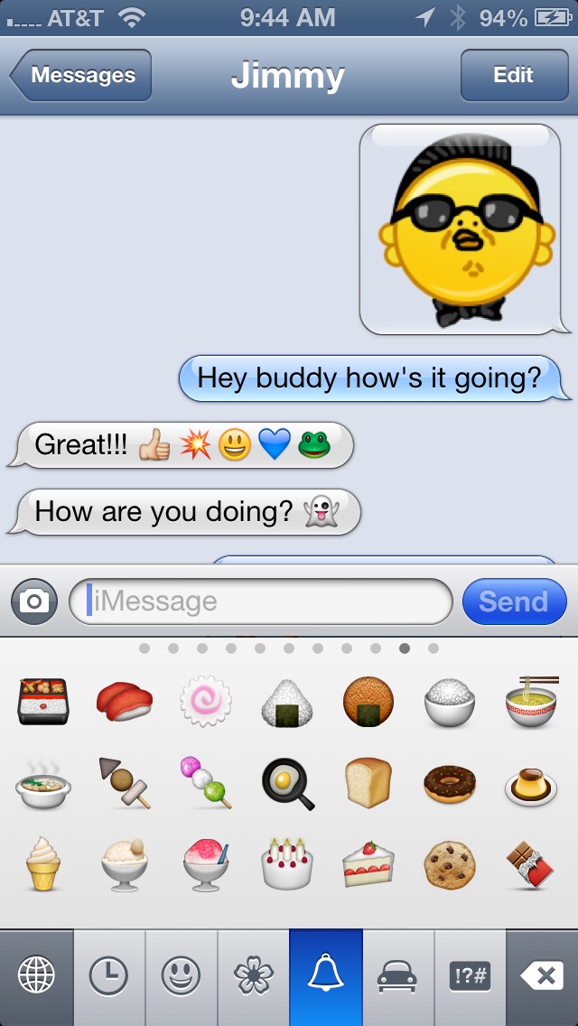 Emoji Characters and Smileys Screenshot 5