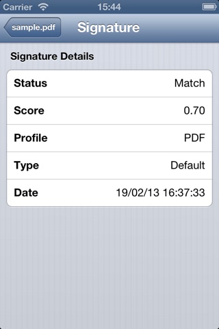 BioSigner screenshot 4