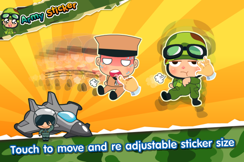 Army Sticker Free screenshot 3