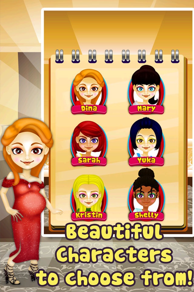 Mommy's Salon Spa Makeover - little nail & make-up hair games for kids! screenshot 4