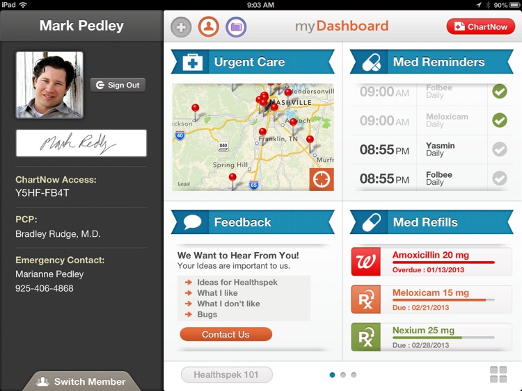 Healthspek - Personal Health Record & Family Health Record - Complete Medical Record