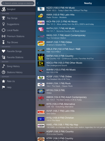 Songbot: On-Demand Talk Shows & Songs screenshot