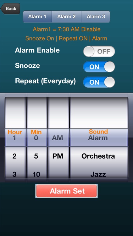 Pro 6 in 1 News Clock Radio Set screenshot-4